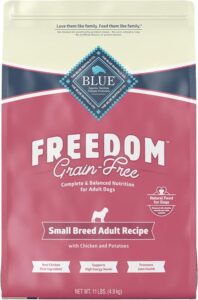 Blue Freedom Small Breed Adult Grain-Free Chicken and Potatoes Recipe Dry Dog Food