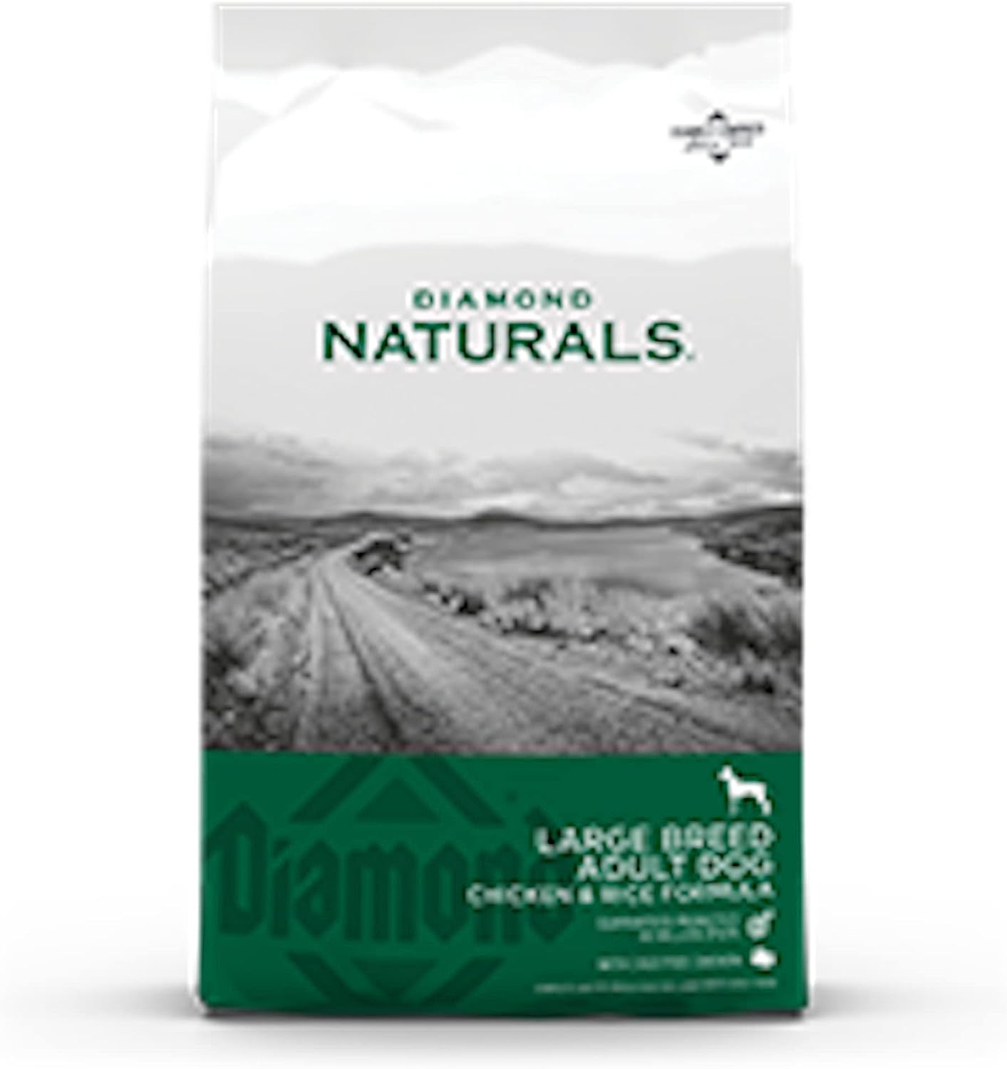 Diamond Naturals Large Breed Adult Dog Chicken & Rice Formula Dry Dog Food – Gallery Image 1
