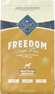 Blue Freedom Adult Grain-Free Healthy Weight Chicken and Potatoes Recipe Dry Dog Food