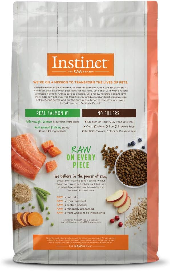 Instinct Be Natural Real Salmon & Brown Rice Recipe Dry Dog Food – Gallery Image 2