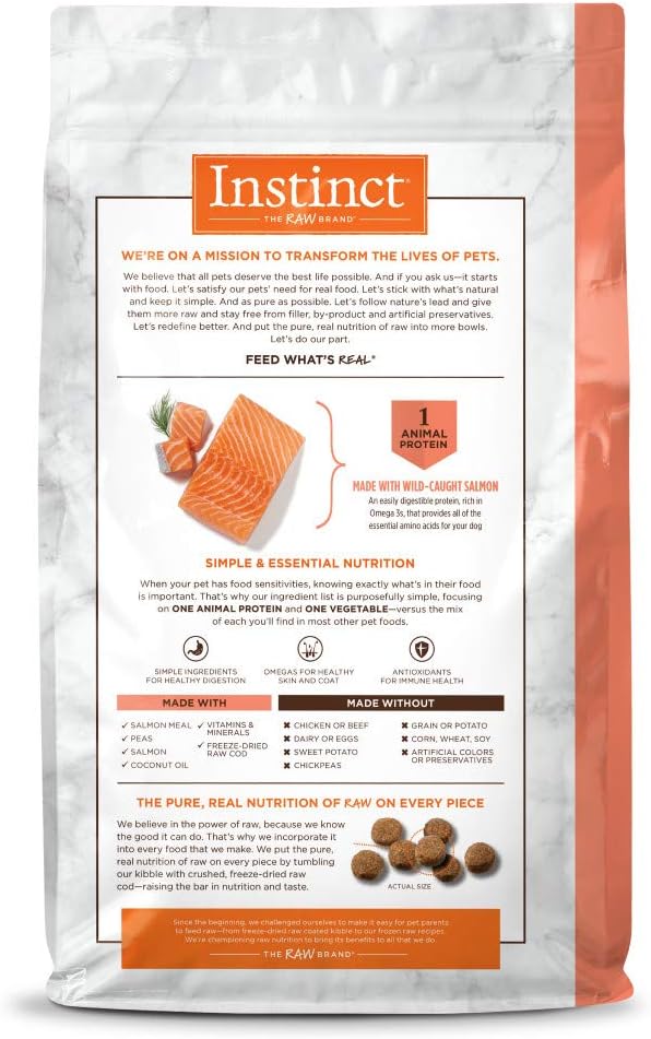 Instinct Limited Ingredient Diet Grain-Free Recipe with Real Salmon Dry Dog Food – Gallery Image 2