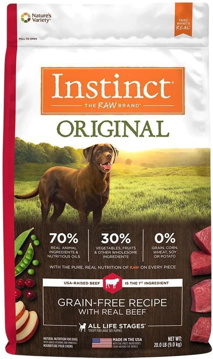 Instinct Original Grain-Free Recipe with Real Beef Dry Dog Food – Gallery Image 1