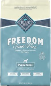 Blue Freedom Puppy Grain-Free Chicken and Potatoes Recipe Dry Dog Food