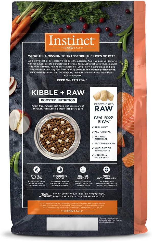 Instinct Raw Boost Grain-Free Recipe with Real Salmon Dry Dog Food – Gallery Image 2