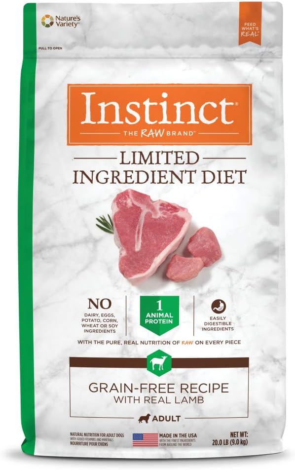 Instinct Limited Ingredient Diet Grain-Free Recipe with Real Lamb Dry Dog Food – Gallery Image 1