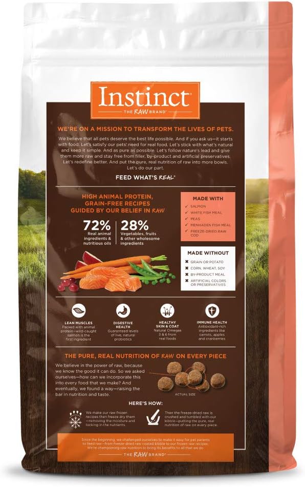 Instinct Original Grain-Free Recipe with Real Salmon Dry Dog Food – Gallery Image 2