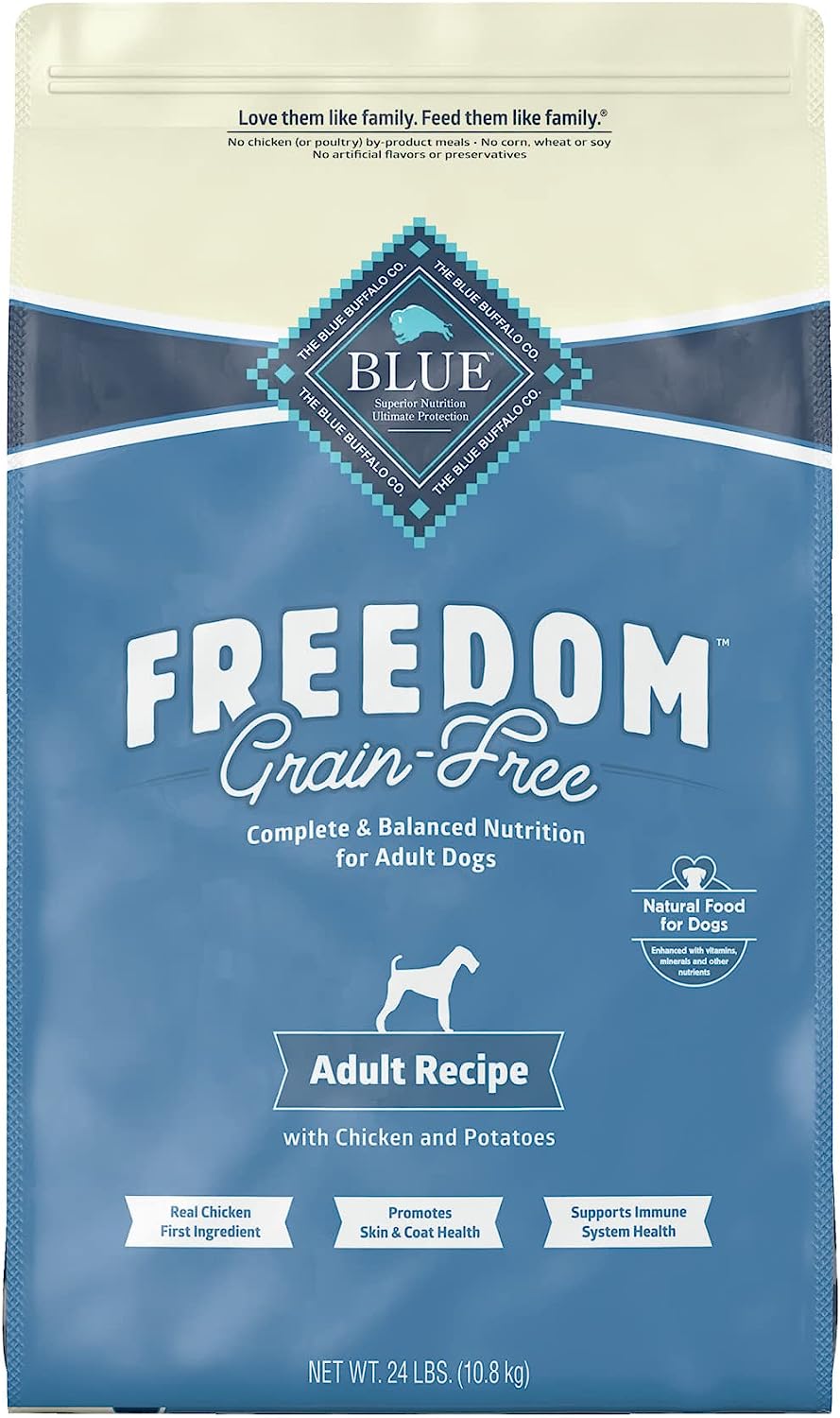 Blue Freedom Adult Grain-Free Chicken Recipe Dry Dog Food – Gallery Image 1