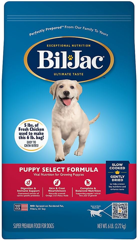 Bil-Jac Puppy Select Formula Dry Dog Food – Gallery Image 1