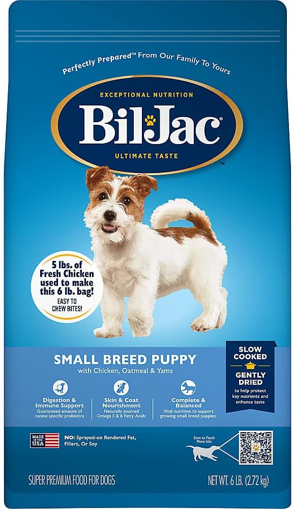 Bil-Jac Small Breed Puppy Dry Dog Food – Gallery Image 1