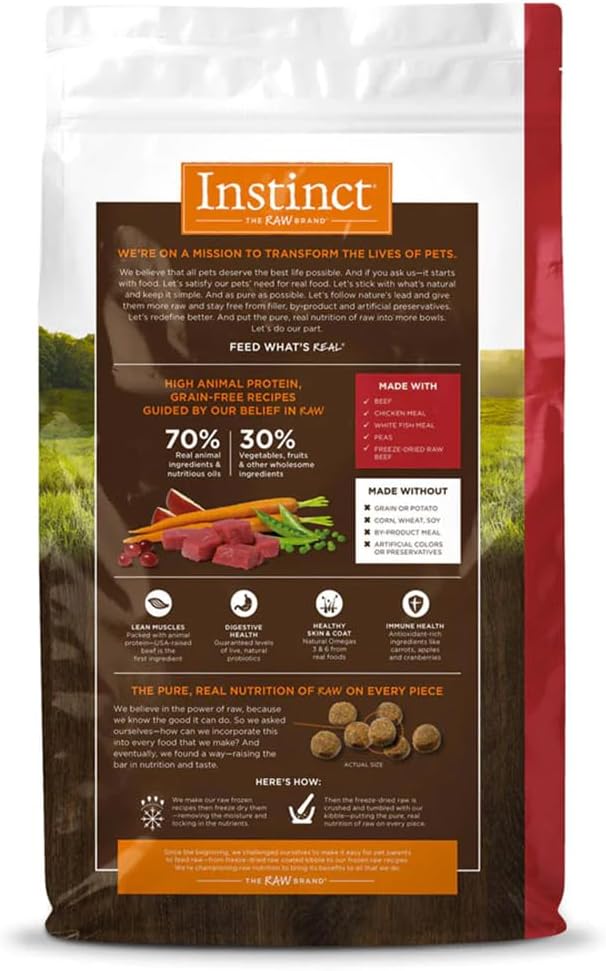 Instinct Original Grain-Free Recipe with Real Beef Dry Dog Food – Gallery Image 2