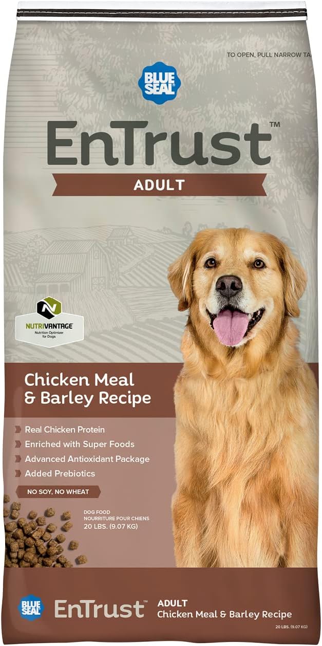 Blue Seal Entrust Adult Chicken Meal & Barley Recipe Dry Dog Food – Gallery Image 1