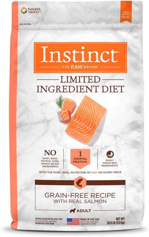 Instinct Limited Ingredient Diet Grain-Free Recipe with Real Salmon Dry Dog Food – Gallery Image 1