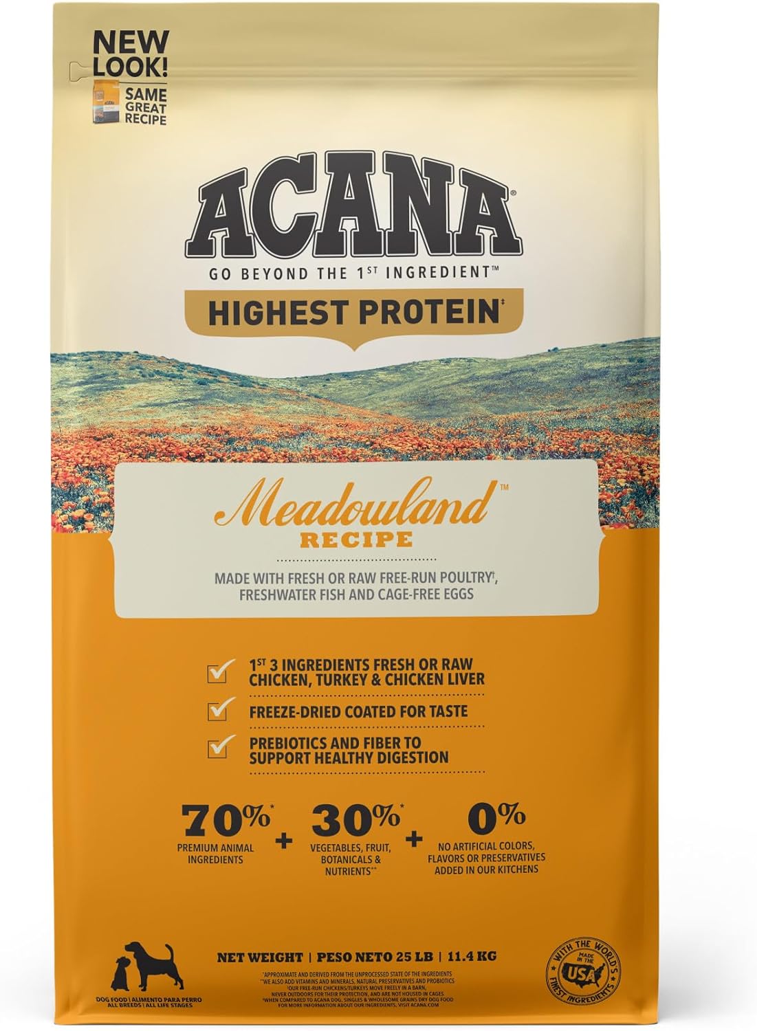 Acana Meadowland Dry Dog Food – Gallery Image 1