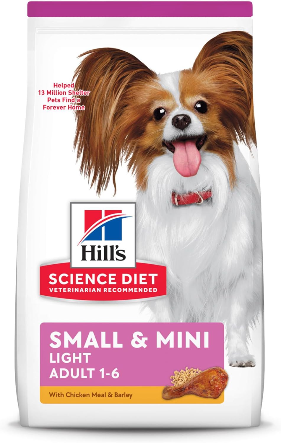 Hill’s Science Diet Adult Small Paws Light with Chicken Meal & Barley Dry Dog Food – Gallery Image 1
