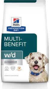 Hill’s Prescription Diet w/d Multi-Benefit Chicken Flavor Dry Dog Food