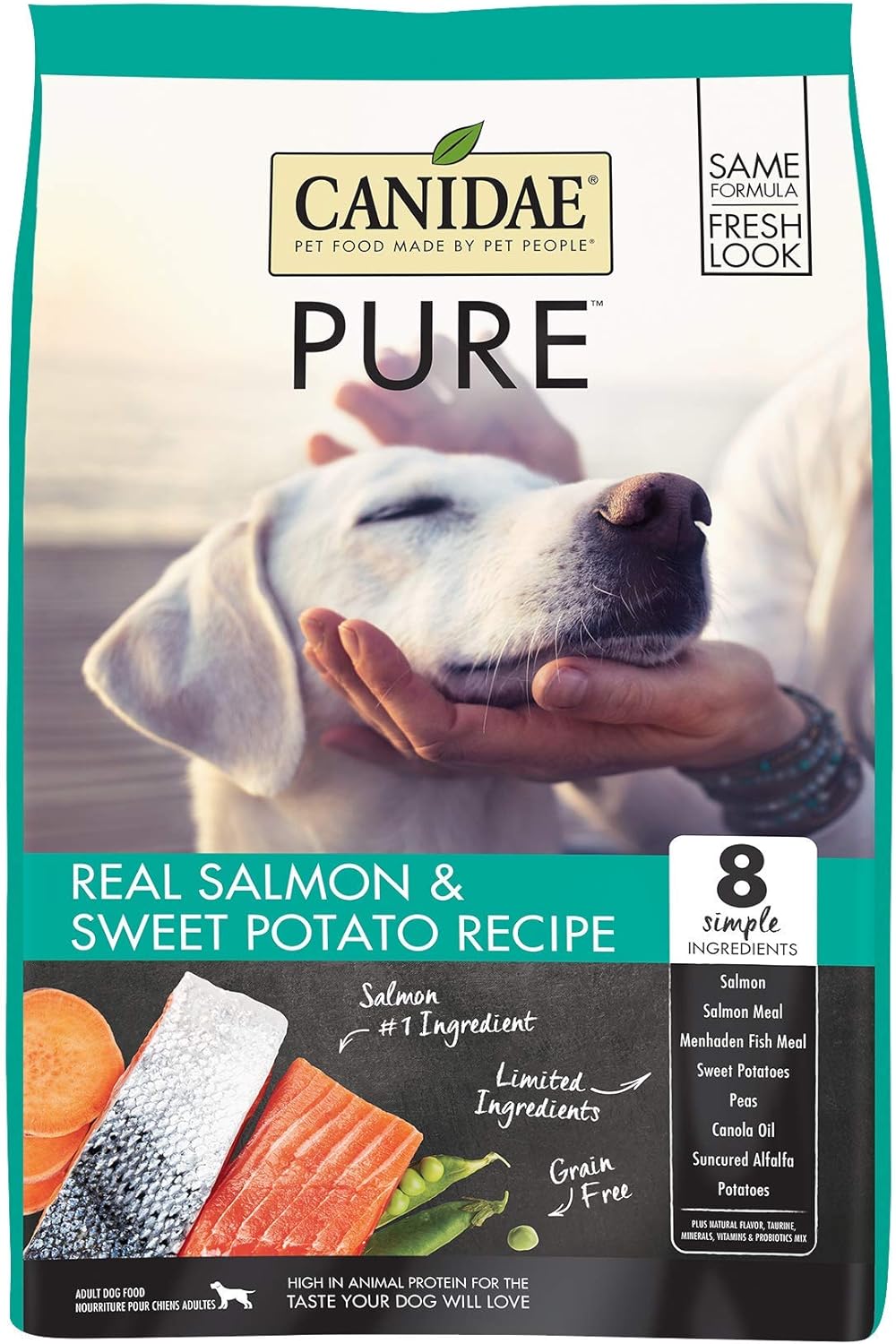 Canidae Pure Grain-Free Real Salmon & Sweet Potato Recipe Dry Dog Food – Gallery Image 1
