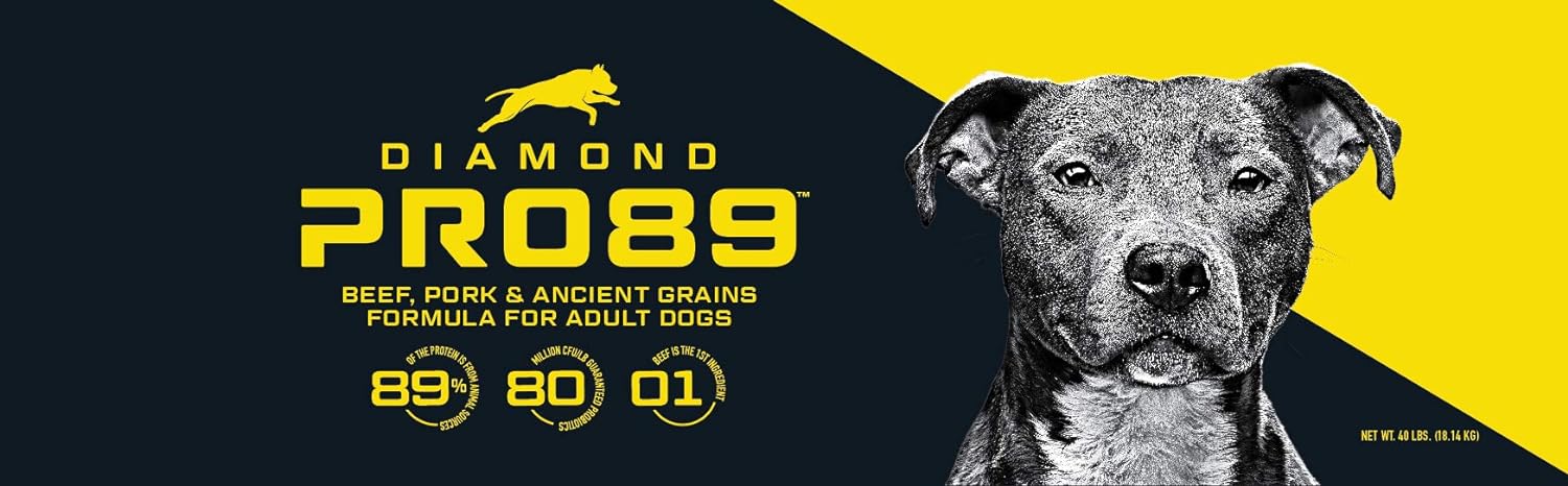 Diamond Pro89 Beef, Pork & Ancient Grains Formula for Adult Dogs Dry Dog Food – Gallery Image 9