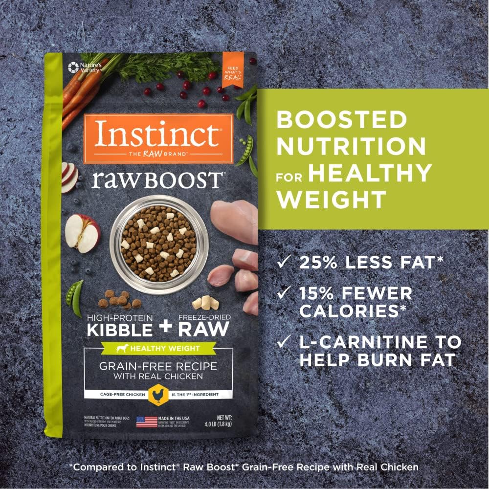 Instinct Raw Boost Grain-Free Recipe with Real Chicken For Healthy Weight Dry Dog Food – Gallery Image 6
