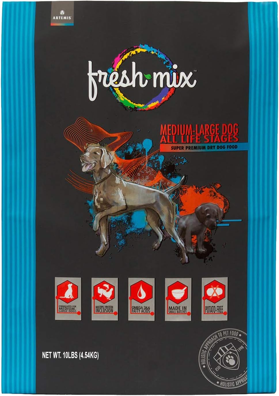 Artemis Fresh Mix Medium / Large Dog All Life Stages Dry Dog Food – Gallery Image 1