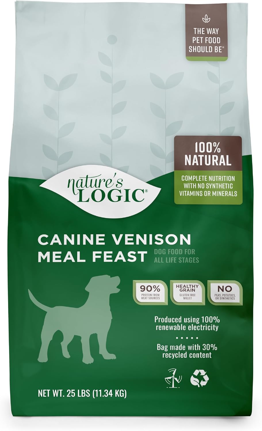 Nature’s Logic Canine Venison Meal Feast Dry Dog Food – Gallery Image 1
