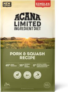 Acana Singles Limited Ingredient Diet Pork & Squash Recipe Dry Dog Food