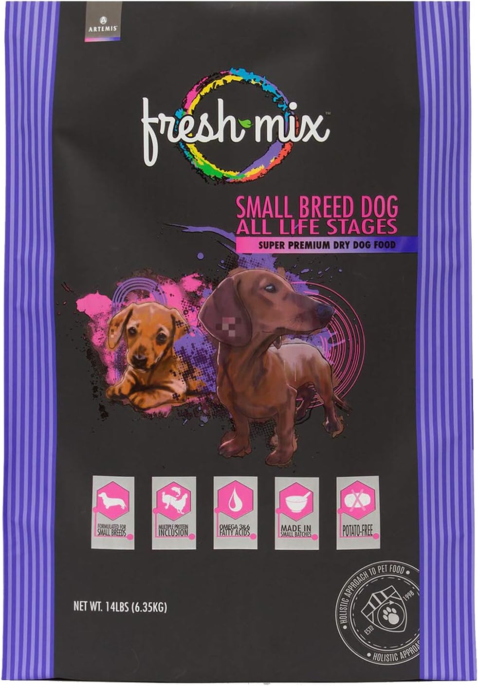Artemis Fresh Mix Small Breed Dog All Life Stages Dry Dog Food – Gallery Image 1