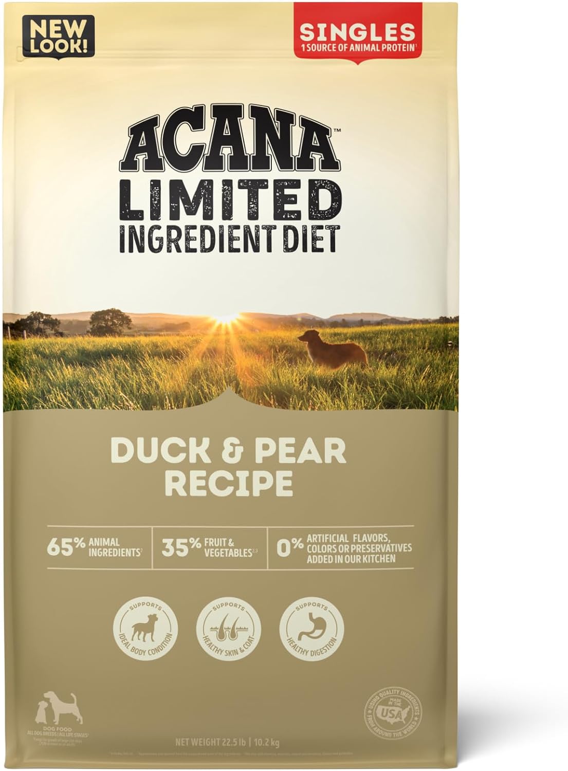 Acana Singles Limited Ingredient Diet Duck & Pear Recipe Dry Dog Food – Gallery Image 1
