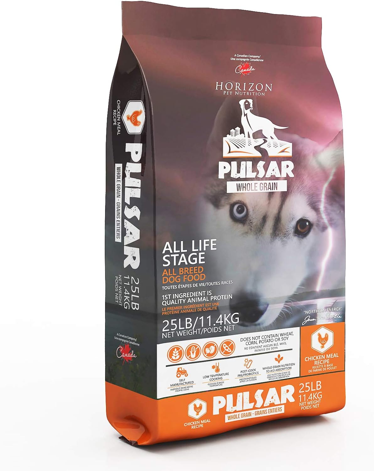 Horizon Pulsar Whole Grain Chicken Formula Dry Dog Food – Gallery Image 1