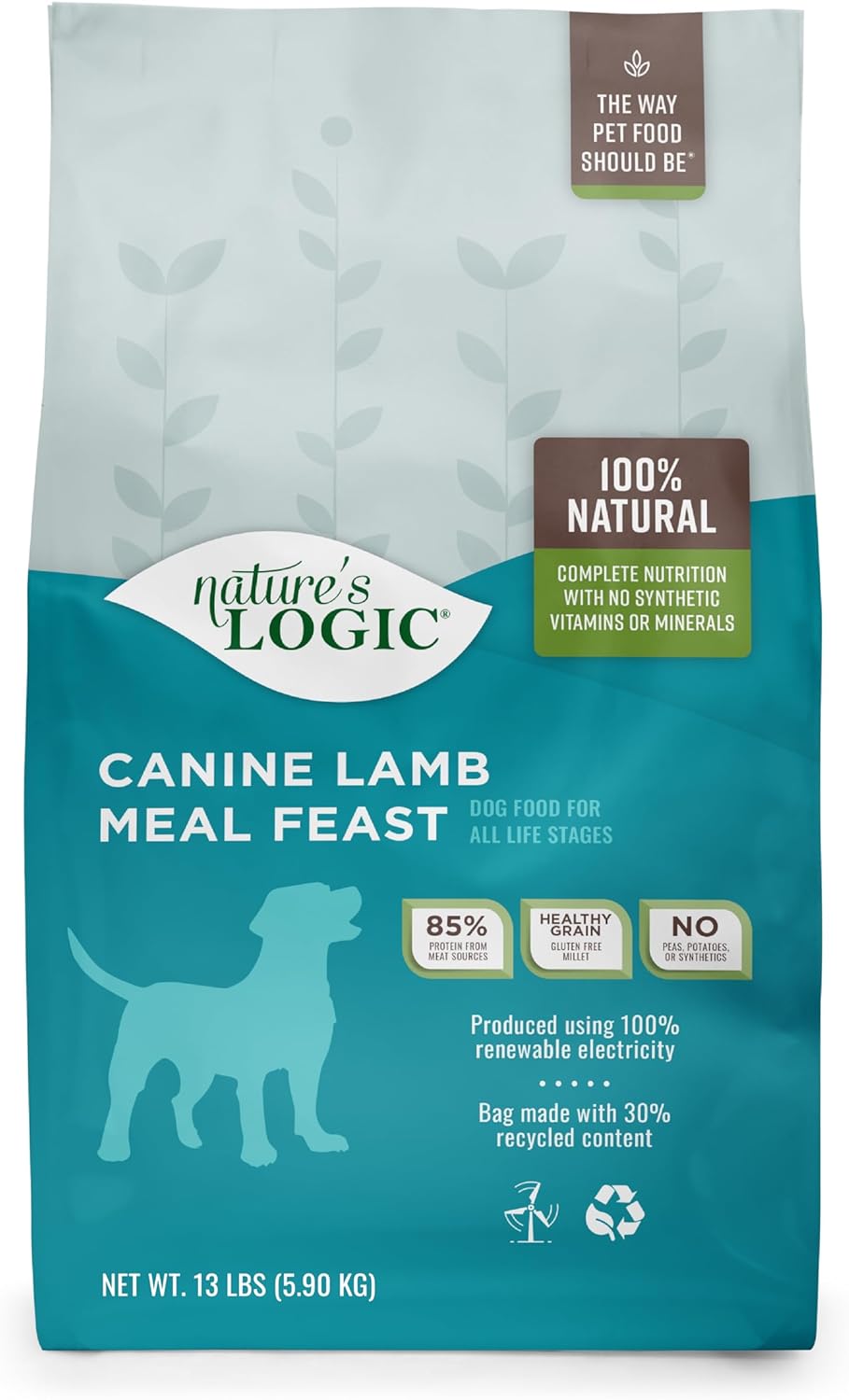 Nature’s Logic Canine Lamb Meal Feast Dry Dog Food – Gallery Image 1