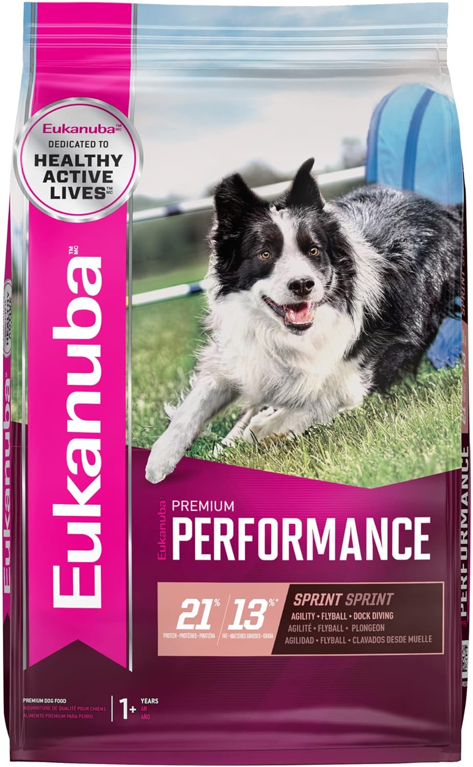 Eukanuba Premium Performance 21/13 Sprint Dry Dog Food – Gallery Image 1