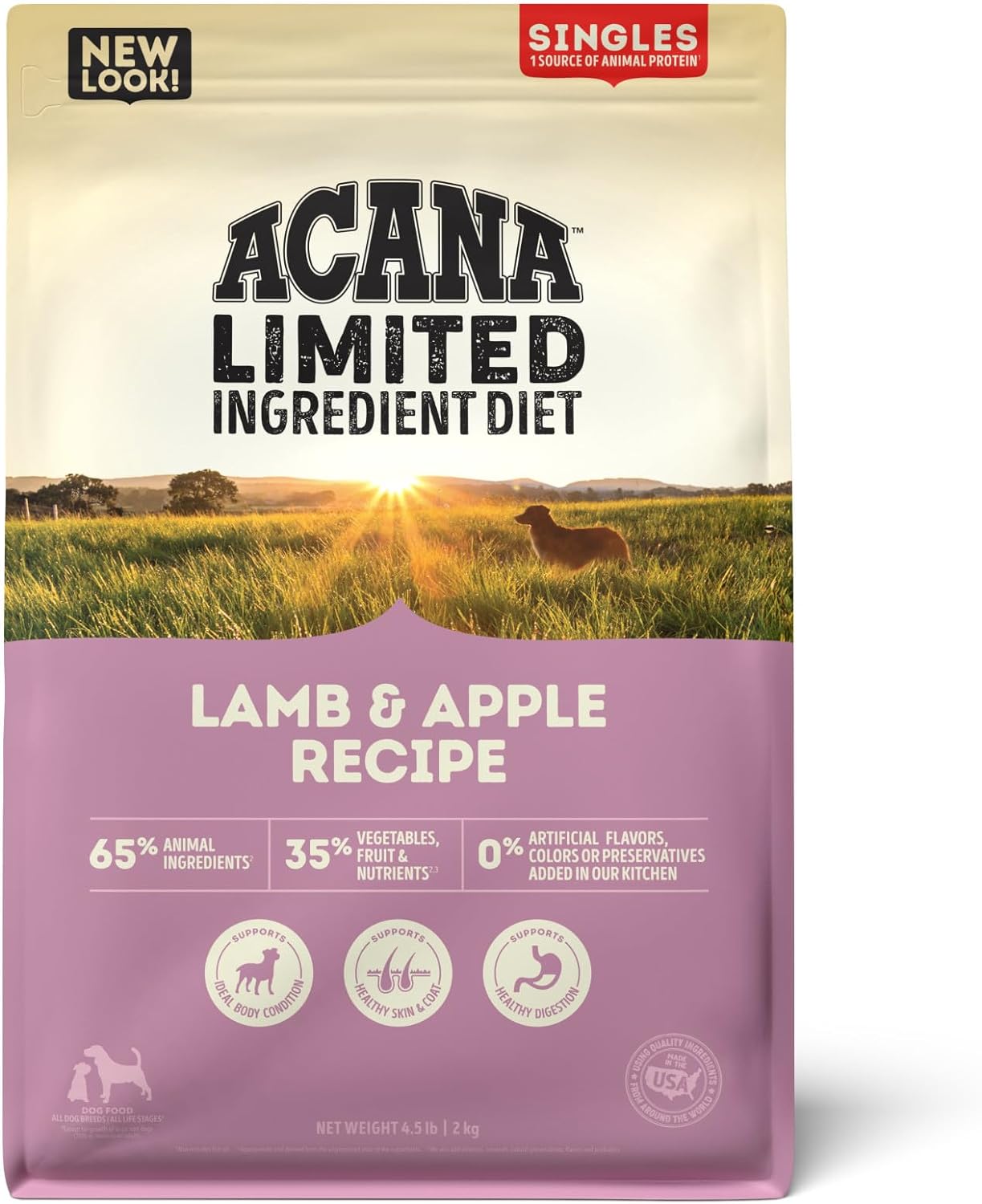 Acana Lamb & Apple Recipe Dry Dog Food – Gallery Image 1