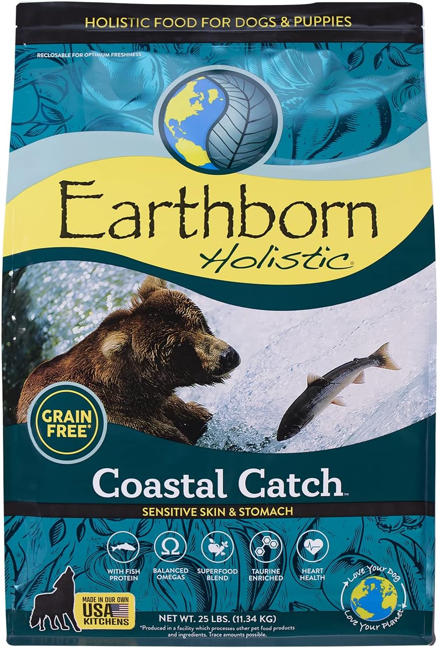 Earthborn Holistic Coastal Catch Grain-Free Dry Dog Food – Gallery Image 1