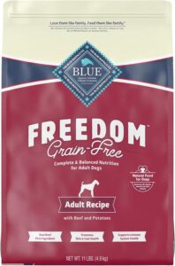 Blue Freedom Adult Grain-Free Beef and Potatoes Recipe Dry Dog Food