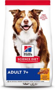 Hill’s Science Diet Adult 7+ Chicken Meal, Barley & Rice Recipe Dry Dog Food