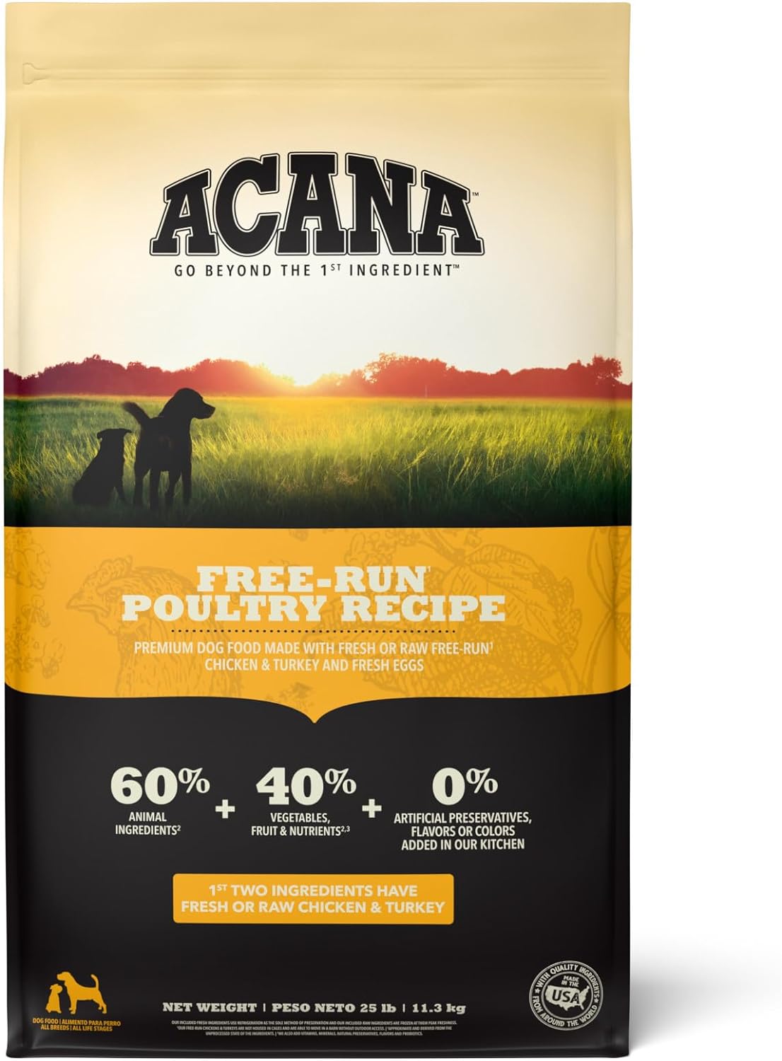 Acana Free-Run Poultry Recipe Dry Dog Food – Featured Image