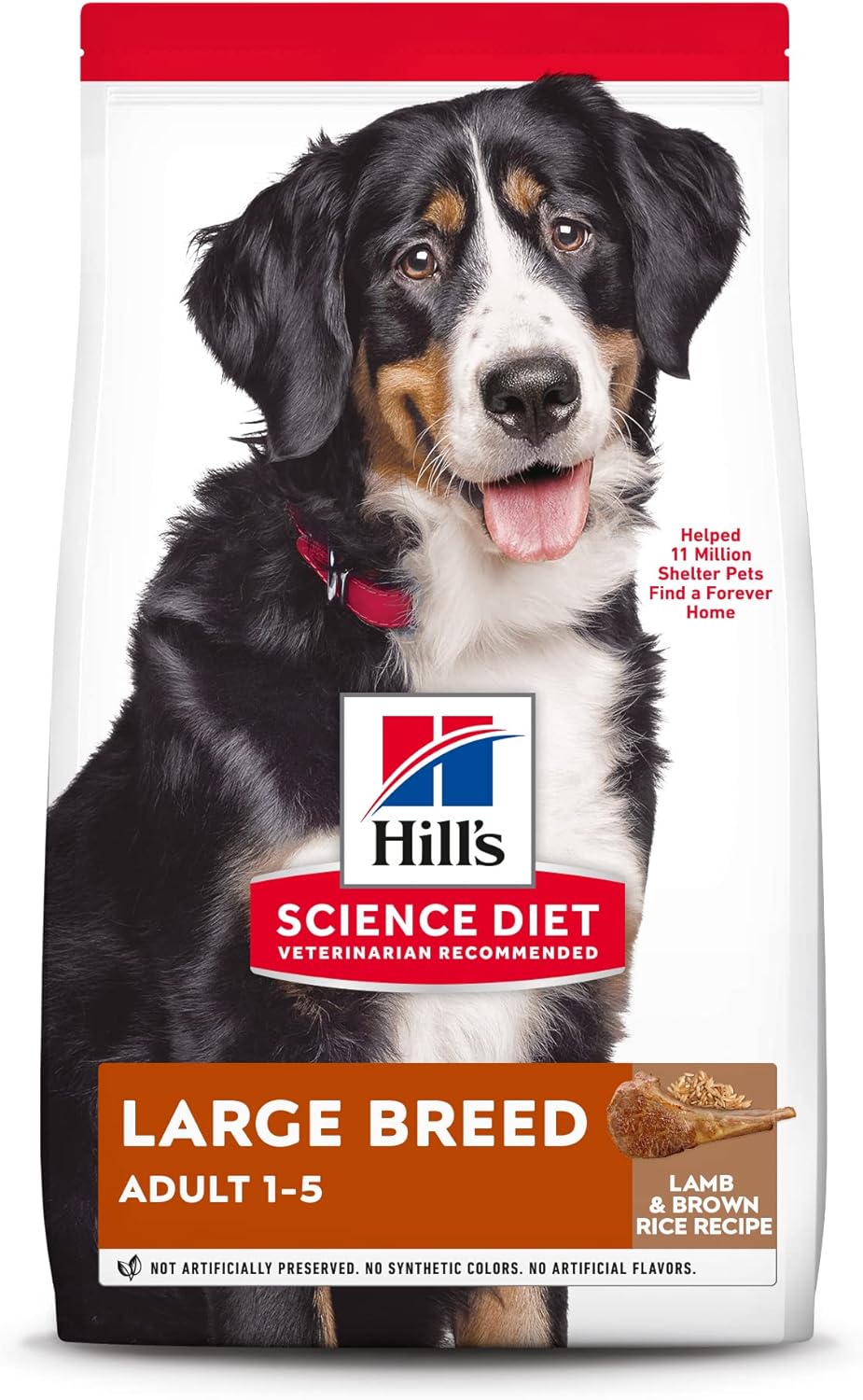 Hill’s Science Diet Adult Large Breed Lamb Meal & Brown Rice Recipe Dry Dog Food – Gallery Image 1