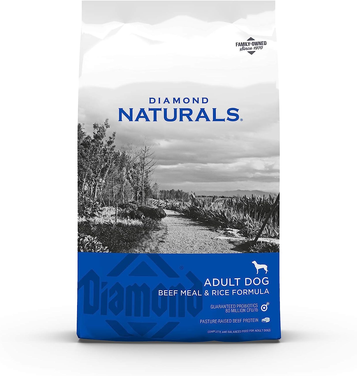 Diamond Naturals Adult Dog Beef Meal & Rice Formula Dry Dog Food – Gallery Image 1
