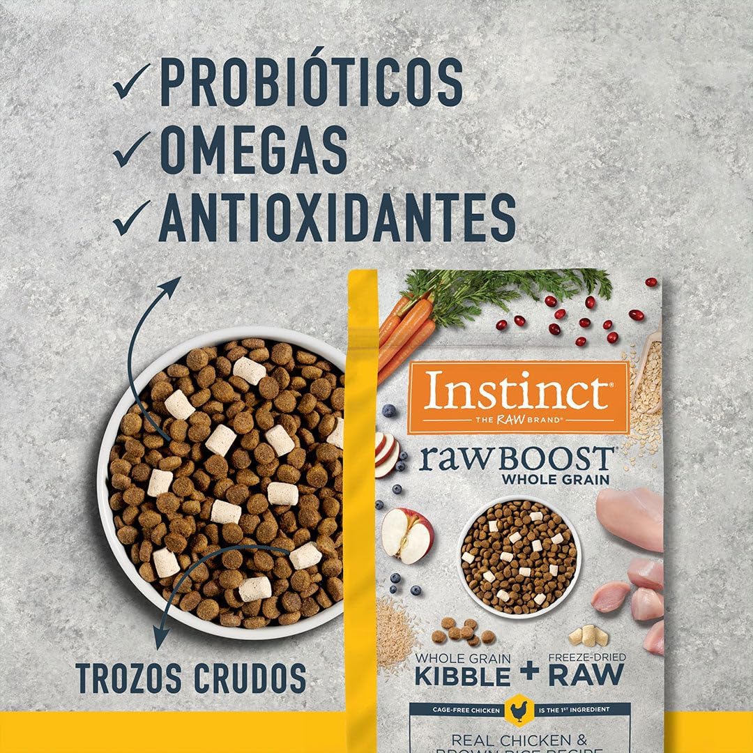 Instinct Raw Boost Whole Grain Recipe with Real Chicken & Brown Rice Dry Dog Food – Gallery Image 5