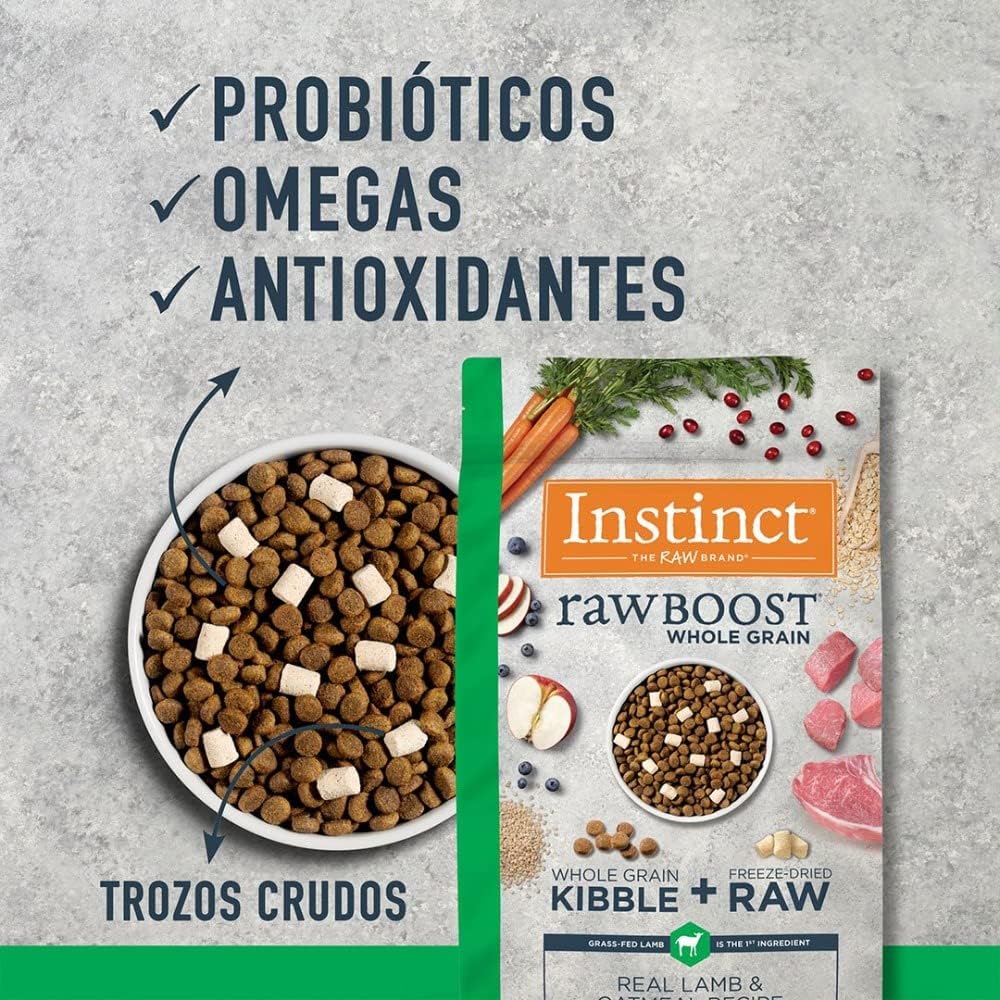 Instinct Raw Boost Whole Grain Recipe with Real Lamb & Oatmeal Dry Dog Food – Gallery Image 6