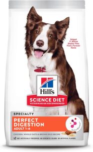 Hill’s Science Diet Adult Perfect Digestion Chicken, Brown Rice & Whole Oats Recipe Dry Dog Food