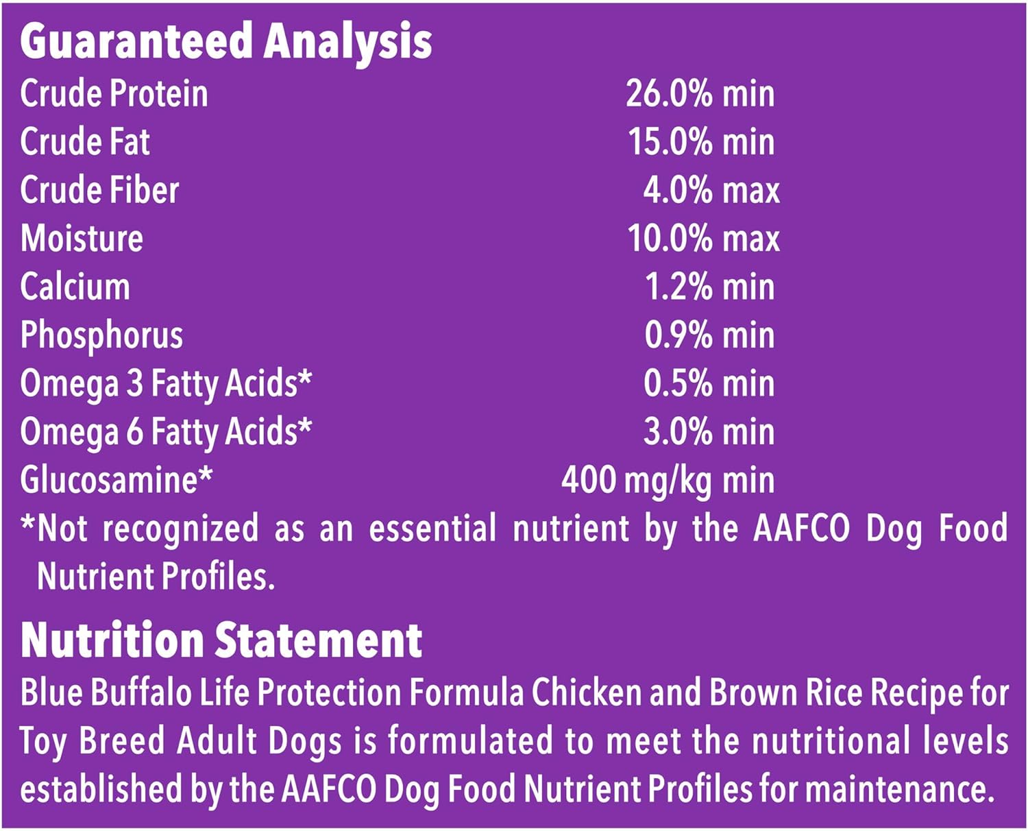Blue Life Protection Formula Toy Breed Adult Chicken and Brown Rice Recipe Dry Dog Food – Gallery Image 9