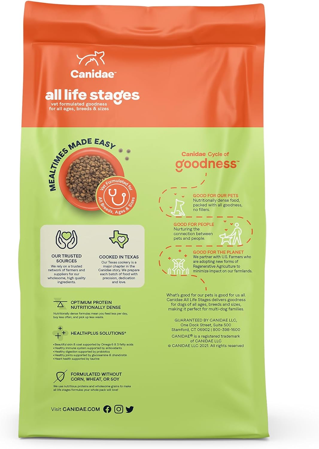 Canidae All Life Stages Less Active Formula Canidae Platinum Chicken, Turkey, Lamb, & Fish Meals Dry Dog Food – Gallery Image 3