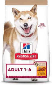Hill’s Science Diet Adult 1-6 Chicken & Brown Rice Recipe No Corn, Wheat, Soy Dry Dog Food