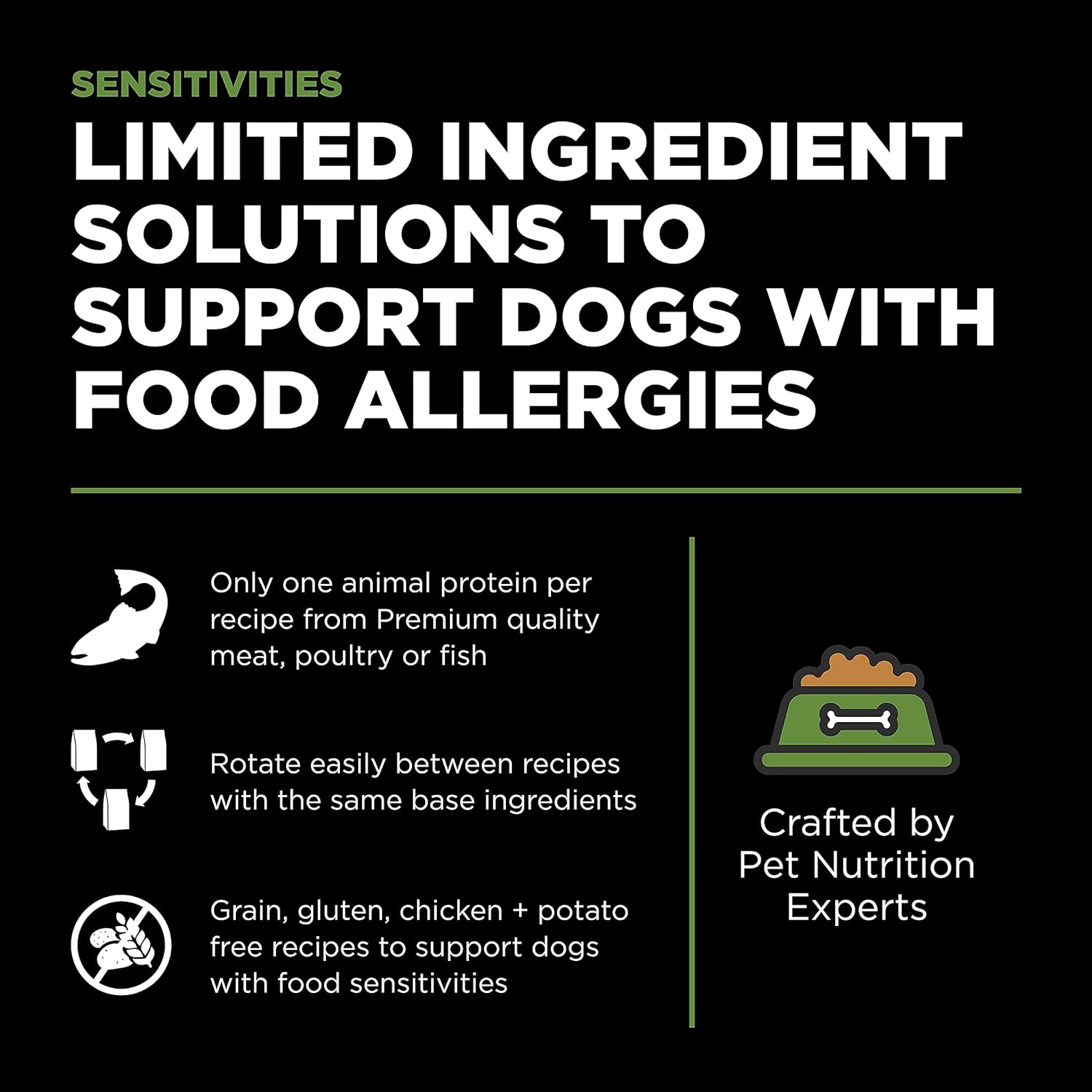 Go! Solutions Sensitivities Limited Ingredient Grain-Free Turkey Recipe Dry Dog Food – Gallery Image 2