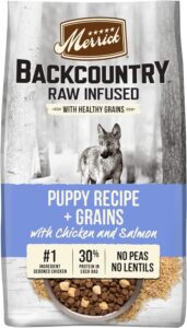 Merrick Backcountry Raw Infused Puppy Recipe + Grains Dry Dog Food