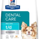Hill’s Prescription Diet t/d Dental Care Small Bites Chicken Flavor Dry Dog Food