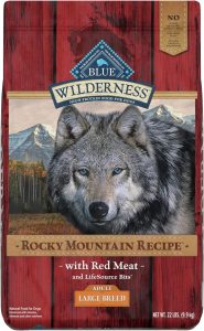 Blue Wilderness Rocky Mountain Recipe Large Breed Adult Red Meat Dry Dog Food