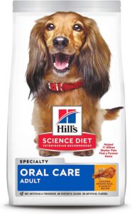 Hill’s Science Diet Adult Oral Care Chicken, Rice & Barley Recipe Dry Dog Food