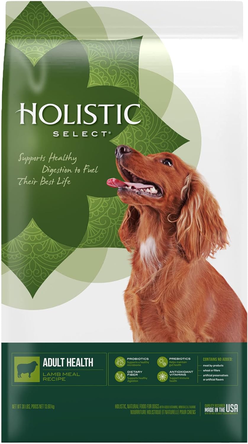 Holistic Select Adult Health Lamb Meal Recipe Dry Dog Food – Gallery Image 1