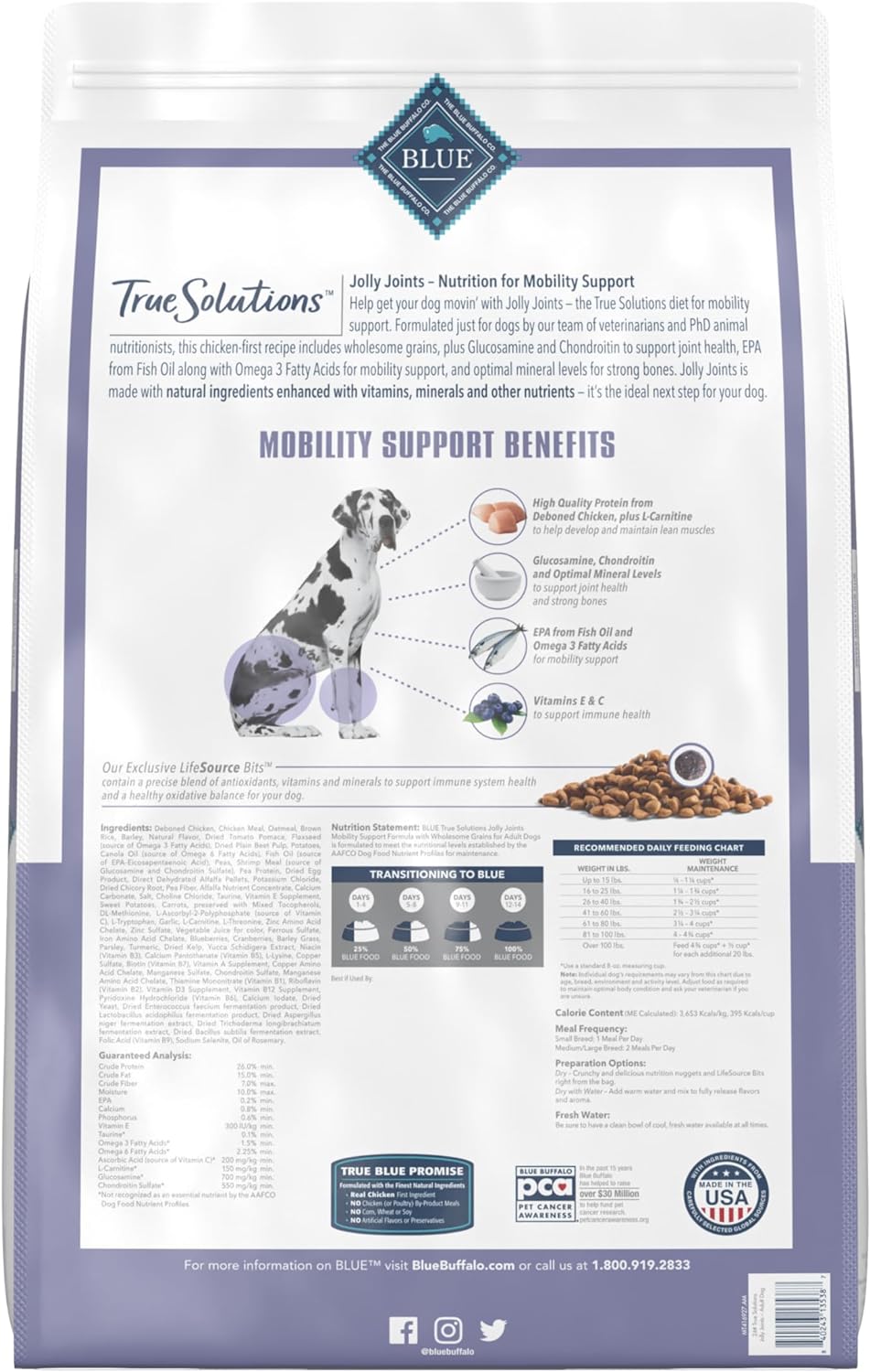 Blue True Solutions Jolly Joints Mobility Support Formula Dry Dog Food – Gallery Image 2